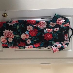 Calvin Klein, size 14, knee length floral dress